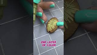 HandPainted Fern Hibiscus Earrings Engraved Wood Earrings Tutorial [upl. by Nnaeus]