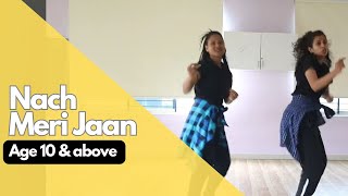 Naach Meri Jaan  Easy Kids Choreography  Age 10 amp above  Rhythmus HappyFeet [upl. by Tillion]