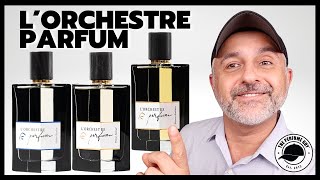 LORCHESTRE PARFUM FRAGRANCES REVIEW  Encens Asakusa Piano Santal Ambre Cello Vetiver Overdrive [upl. by Enaamuj]