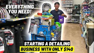 How To Start a Detailing Business With Only 140 Walmart Edition  Detailing Beyond Limits [upl. by Porche]