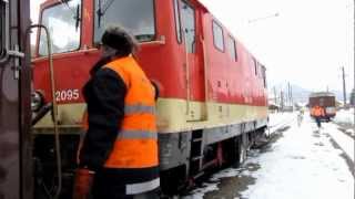 2095 Winterdiesel auf der Mariazellerbahn [upl. by Asilenna757]