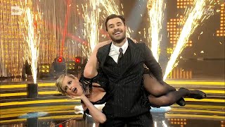 Il Charleston di Federica Pellegrini e Angelo Madonia  Ballando con le Stelle 26102024 [upl. by Amsirp]