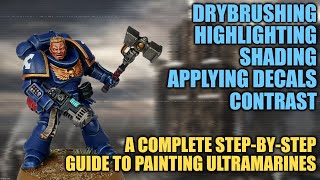 NoFuss Ultramarines Everything You Need to Know How I Paint Things [upl. by Catherine]