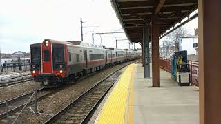 AmtrakCT Rail Railfanning at New London [upl. by Ahseekal]