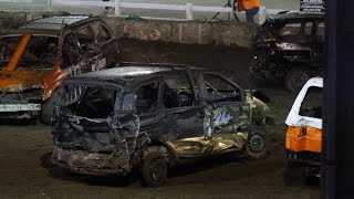 Caledonia Junk Run 2024 Demolition Derby [upl. by Gargan]