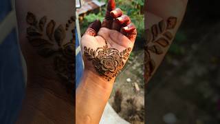 Front Hand Mehndi Design ✨💛mehandi design henna ytshorts [upl. by Silsbye510]