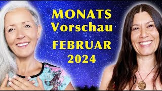 DAS passiert im FEBRUAR 2024 ☀️ Eine energetische MonatsVorschau mit An Aibja 🍀 [upl. by Stempien]