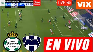 SANTOS VS MONTERREY EN VIVO Donde Ver A Que Hora Juega Santos vs Monterrey J7 Partido Hoy TUDN [upl. by Fugazy524]