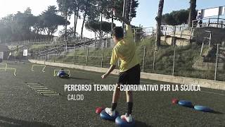 Percorso tecnico coordinativo per la scuola calcio [upl. by Gottwald]