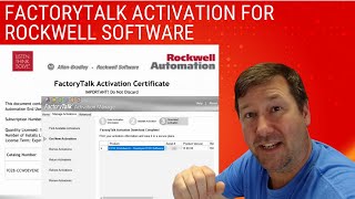 Activate Rockwell Software using FactoryTalk Activation [upl. by Bearnard967]