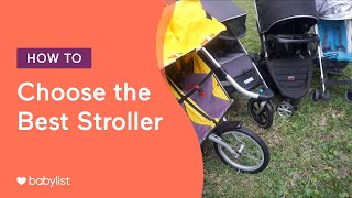 How to Choose the Best Stroller  Babylist [upl. by Carly]