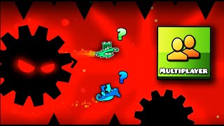 Geometry dash Multiplayer Again with Partition Zion l Geometry dash 211 [upl. by Notgnirrac]