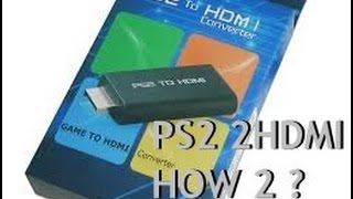 PS2 to HDMI converter [upl. by Ahtanamas781]