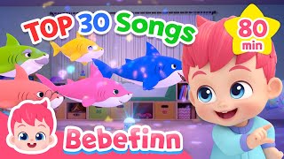 TOP 30 Popular Songs for Kids  Compilation  Bebefinn Nursery Rhymes for Kids [upl. by Hurlow]