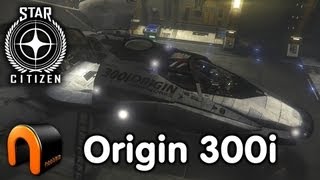 Star Citizen  A close look at the Origin 300i [upl. by Yentnuoc]