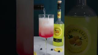 Blueberry Limoncello Spritz Cocktail Recipe [upl. by Tahpos]