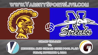 Audio Only Girard Trojans vs Neodesha Blue Streaks State Volleyball Pool Play 1112024 [upl. by Leizahaj828]