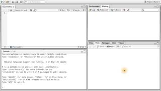 RStudio Layout  Data Analysis with R [upl. by Erej]