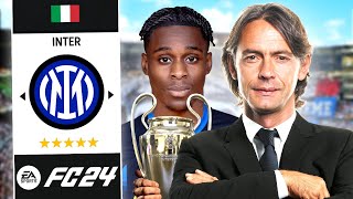 I Rebuilt Inter Milan With Inzaghi in FC 24 Career Mode [upl. by Arriek756]