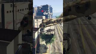 VUELA con el TANQUE EN GTA 5 ONLINE gta5online gta5stunts [upl. by Irtak]