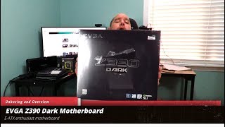 EVGA Z390 Dark Motherboard Unboxing  Its got what you need [upl. by Socem]