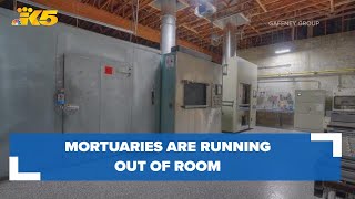 Mortuaries in Washington are running out of room Heres why [upl. by Ytirahs]