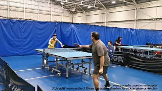 2024 NSW Veterans Div 2 Teams Challenges Stephen Tai vs Ajan Khanna 4th Set [upl. by Brittney]