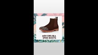 🌟 Mens Chelsea Spike Boots 🌟 [upl. by Fia]