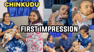 chinkudu first impression 👼diyafavasofficial 😍couple vlog💏 [upl. by Magocsi18]