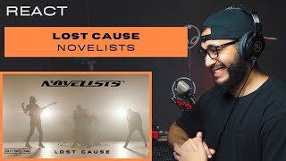 REACT  Guitarrista de Metal reagindo a NOVELISTS  Lost Cause [upl. by Alimat115]