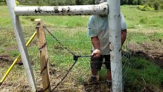 Wire Fence Clamp Stretcher [upl. by Nwahsar]