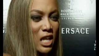 Tyra Banks talking about Versace [upl. by Gnouhp]