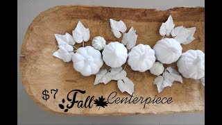 FALL PUMPKIN DECOR  Super Easy  7 Dollars [upl. by Llecrep201]