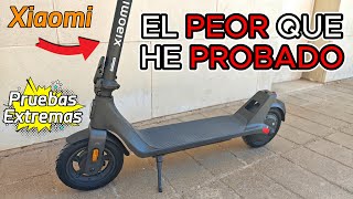 Xiaomi Scooter 4 Lite 2nd GEN ❌ HORRIBLE  Pruebas Extremas [upl. by Orran520]