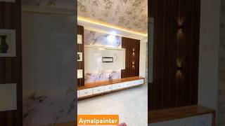 PVC panel and paintingaynalpainter youtubeshort [upl. by Athene894]