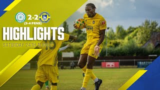 HIGHLIGHTS  BIGGLESWADE FC 22 HERTFORD TOWN  BIGGLESWADE WIN 54 ON PENS  SATURDAY 24TH AUGUST [upl. by Edaj887]