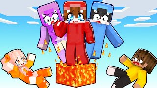 Minecraft Pero Estamos en UN Bloque de LAVA [upl. by Cobbie67]