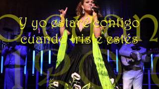 Jenni Rivera yo estare contigo cuando triste estes LETRA [upl. by Mattias]