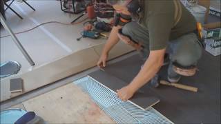 How To Install Hardwood Floors over Plywood Subfloor Mryoucandoityourself [upl. by Midan332]