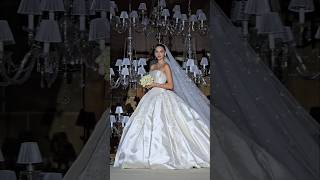 Former Miss Lebanon Makes a Grand Bridal Entrance [upl. by Eirrol]