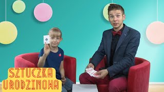 Magiczne Sztuczki Dla dzieci  Sztuczka urodzinowa z kartami  Kidimax [upl. by Yehsa444]