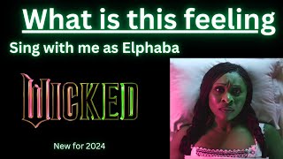 What Is This Feeling Karaoke Glinda only  Sing with me as Elphaba [upl. by Cormick]