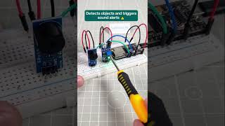 ESP32 Obstacle Detection with Infrared Sensor and Buzzer Alert [upl. by Clemmy]