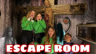 ESCAPE ROOM  WITH OUR COUSINS  HORROR VIDEO  SEZ 🇦🇱 [upl. by Aniuqaoj]