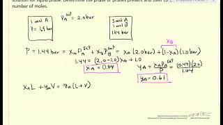 Raoults Law Example [upl. by Ennayhc916]