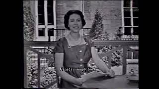 The Queens Speech in Canada in 1959 [upl. by Aubrette]