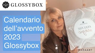 calendario dellavvento della Glossybox 2023 [upl. by Nonnahsal929]