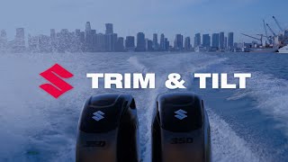 Trim amp Tilt Optimizing Your Suzuki Outboard for a Smooth Ride [upl. by Armbrecht812]