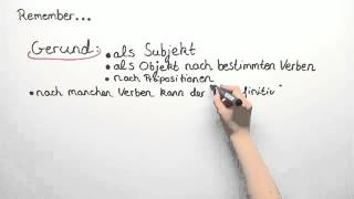 Infinitiv oder Gerundium Übungsvideo  Englisch  Grammatik [upl. by Llenahc]