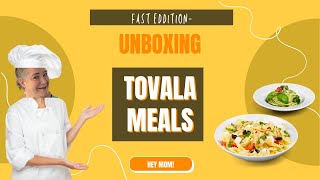 Unboxing my Tovala Meals Subscription Meal kit 2022 for the Tovala Oven [upl. by Aldredge]